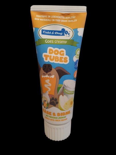 Dogtubes Käse&Birne Creme