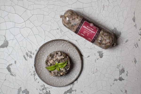 Rind Blättermagen gewolft 500g Rolle